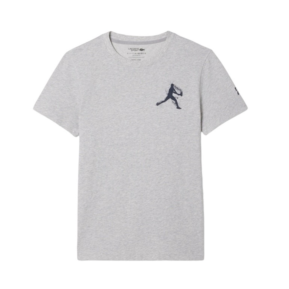 Lacoste Tennis x Novak Djokovic Gray Tee